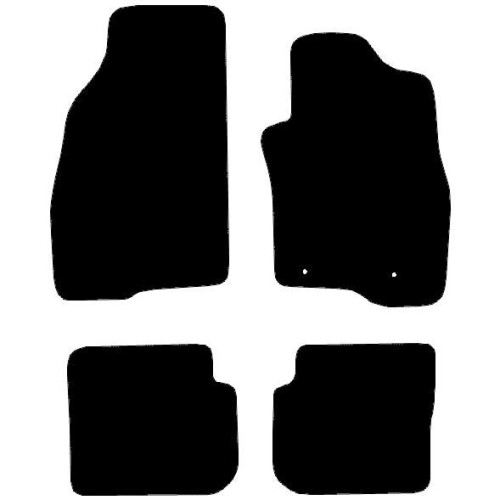 Actual Mat Shape for Fiat Punto Evo (2010 - 2018)