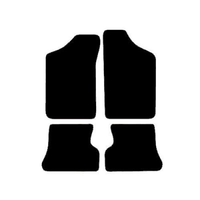 Actual Mat Shape for Fiat Seicento (1998 - 2004)