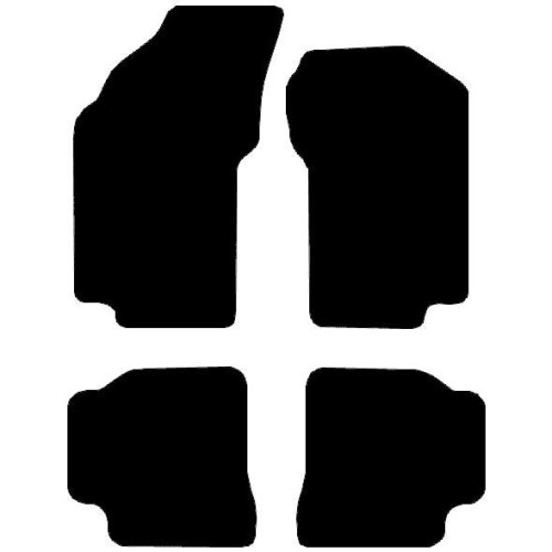 Actual Mat Shape for Fiat Tipo (1988 - 1995)