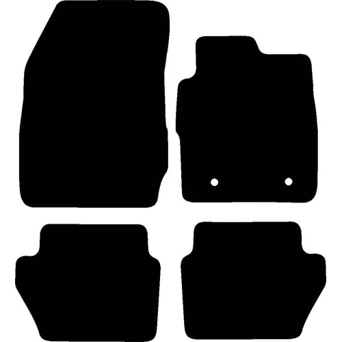 Actual Mat Shape for Ford EcoSport (2012 - 2018)