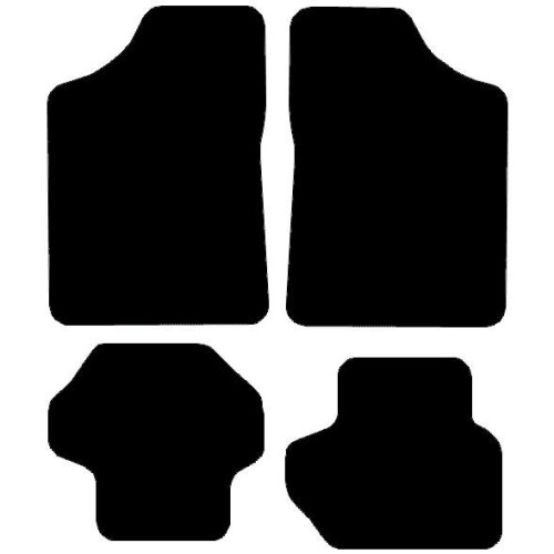 Actual Mat Shape for Ford Fiesta MK1 / MK2 (1976 - 1989)