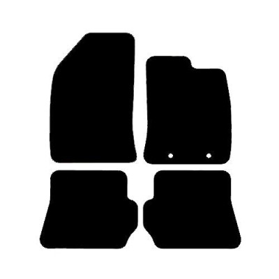 Actual Mat Shape for Ford Fiesta MK6 (2002 - 2008)