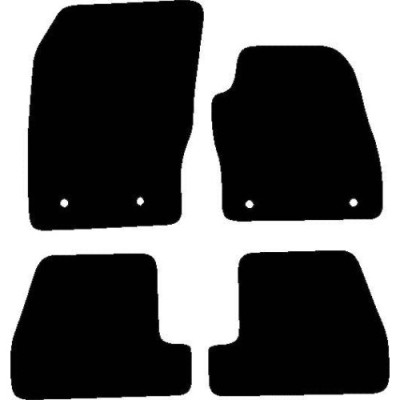 Actual Mat Shape for Ford Focus MK3 Facelift (2015 - 2018)