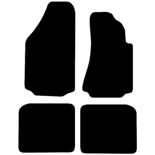 Actual Mat Shape for Audi 90 (1992 - 1996)
