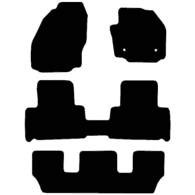 Actual Mat Shape for Ford Galaxy (2014 - 2015)