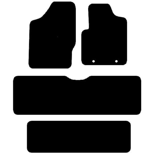 Actual Mat Shape for Ford Galaxy (1995 - 2006)