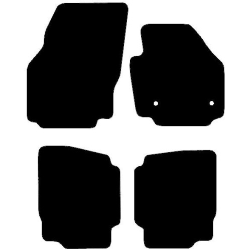 Actual Mat Shape for Ford Mondeo MK4 (Facelift) (2012 - 2014)