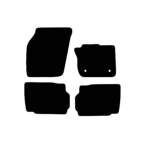 Actual Mat Shape for Ford Mondeo MK5 (2015 - 2020)