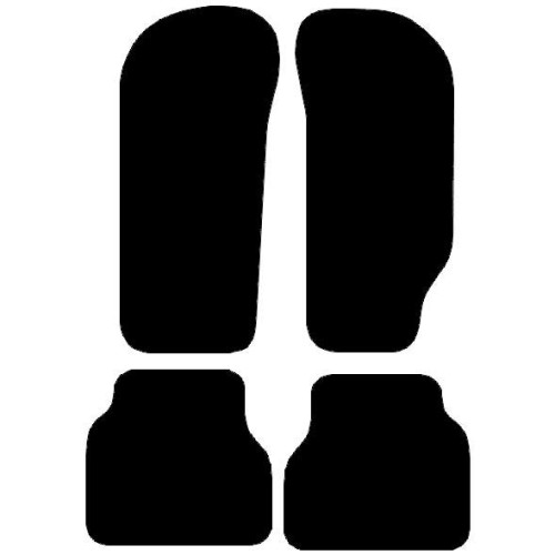 Actual Mat Shape for Ford Sierra MK1 / MK2 (1982 - 1993)