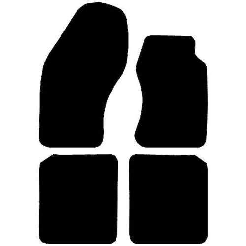Actual Mat Shape for Audi S2 (1991 - 1999)
