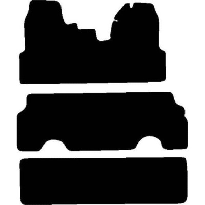 Actual Mat Shape for Ford Tourneo Single Passenger [3 Rows] (2006 - 2013)