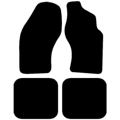 Actual Mat Shape for Audi S2 Coupe (4wd) (1991 - 1999)