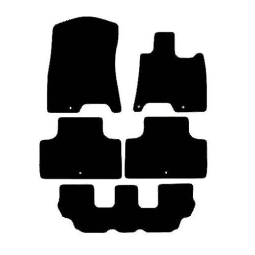 Actual Mat Shape for Genesis GV80 (2021 - Present)