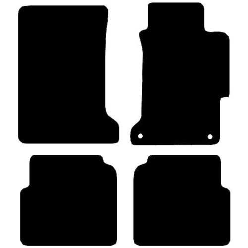 Actual Mat Shape for Honda Accord (5th gen) (1993 - 1997)
