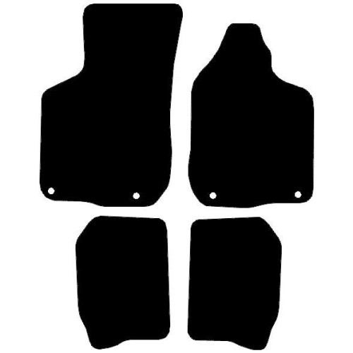 Actual Mat Shape for Audi A3 / S3 (8L) (1996 - 2003)