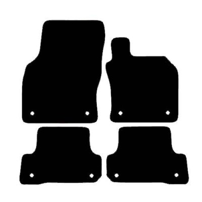 Actual Mat Shape for Audi A3/S3 [not sportback] (8V) (2012 - 2020)