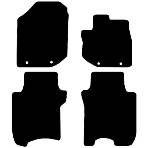 Actual Mat Shape for Honda Jazz (2009 - 2015)
