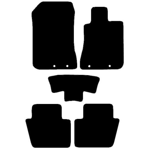 Actual Mat Shape for Honda Legend (4th gen) (2004 - 2012)