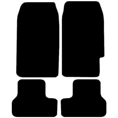 Actual Mat Shape for Honda Prelude (2nd Gen) (1983 - 1987)