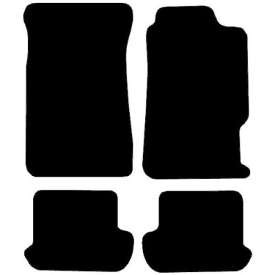 Actual Mat Shape for Honda Prelude (3rd Gen) (1987 - 1991)