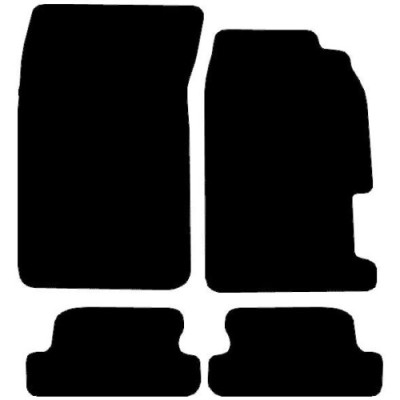 Actual Mat Shape for Honda Prelude (5th Gen) (1996 - 2001)
