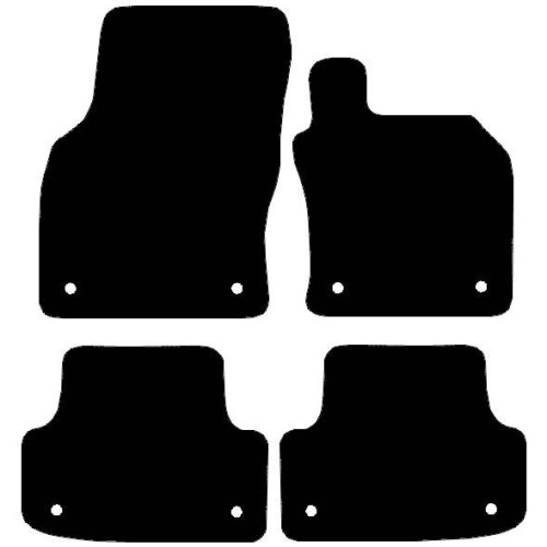 Actual Mat Shape for Audi A3 Sportback (8V) (2013 - 2020)