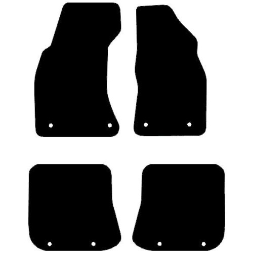 Actual Mat Shape for Audi A4 (B5) (1996 - 2001)