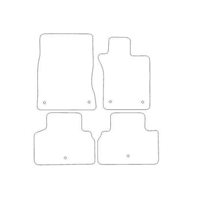 Actual Mat Shape for Infiniti Q50 (2014 - 2021)
