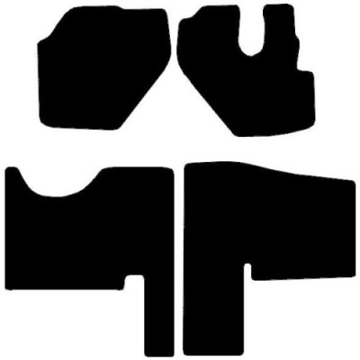 Actual Mat Shape for Isuzu Grafter N35 Crew Cab (2012 - Present)