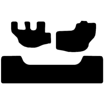 Actual Mat Shape for Isuzu NQR Nees 2 - CrewCab (2008 - Present)