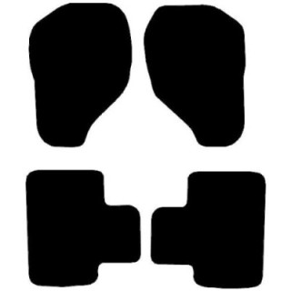Actual Mat Shape for Isuzu Rodeo Double Cab (TF190) (2002 - 2005)