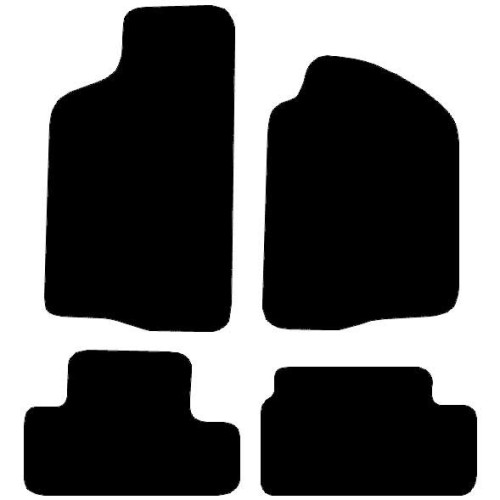 Actual Mat Shape for Isuzu Trooper MK2 SWB (1992 - 1997)