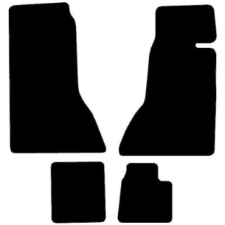 Actual Mat Shape for Jaguar E Type (1971 - 1975)