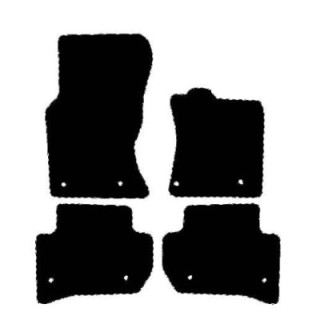Actual Mat Shape for Jaguar F-Pace (2016 - Present)