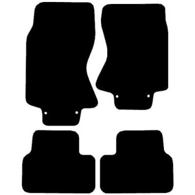 Actual Mat Shape for Jaguar S Type MANUAL MK2 / MK3 (2001 - 2008)