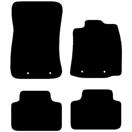 Actual Mat Shape for Jaguar XJ (X351) SWB (2010 - 2019)