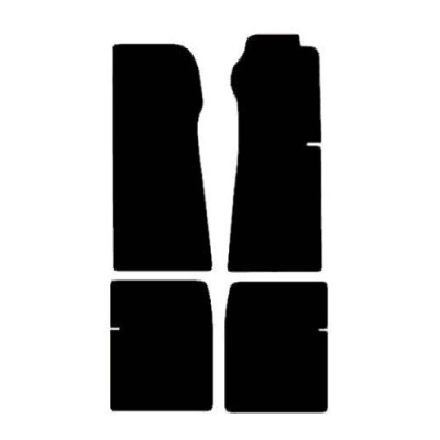 Actual Mat Shape for Jaguar XJ6 (1973 - 1979)