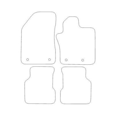 Actual Mat Shape for Jeep Compass (2017 - Present)