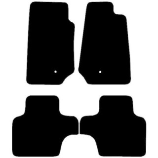 Actual Mat Shape for Jeep Wrangler 2 Door (2007 - 2014)