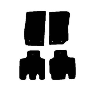 Actual Mat Shape for Jeep Wrangler 4 Door (2015 - 2019)