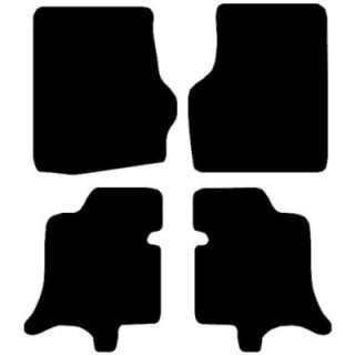 Actual Mat Shape for Jeep Wrangler (1987 - 1997)