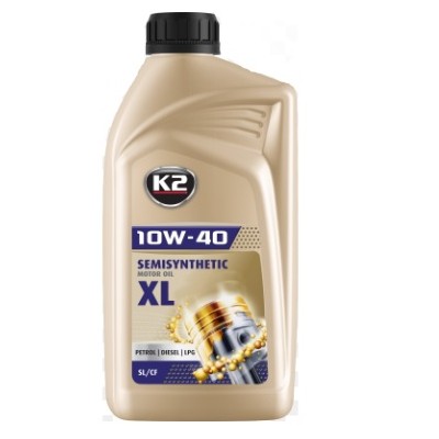 K2 TEXAR 10W40 SEMI SYNTHETIC 1 LT