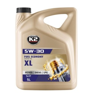 K2 5W30 TEXAR SYNTHETIC  OIL 5LT