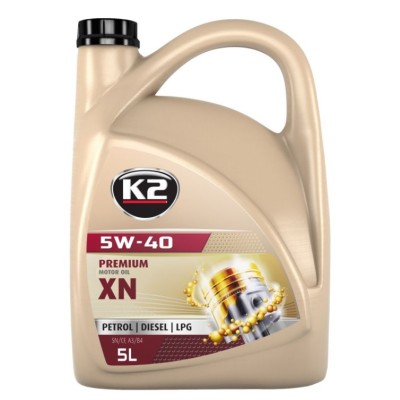 K2 5W-40 SYNTHETIC MOTOR OIL 5 LT
