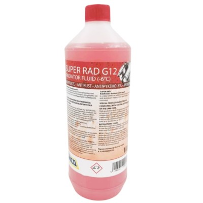 MICO SUPER RAD G 12  ANTIFREEZE COOLANT RED -5 1 LT