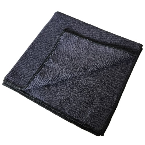 KAJA MICROFIBER TOWEL EDGLESS 40X40 380 G M2  BLACK