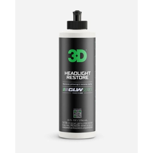 3D GLW SERIES HEADLIGHT RESTORE  240 ML