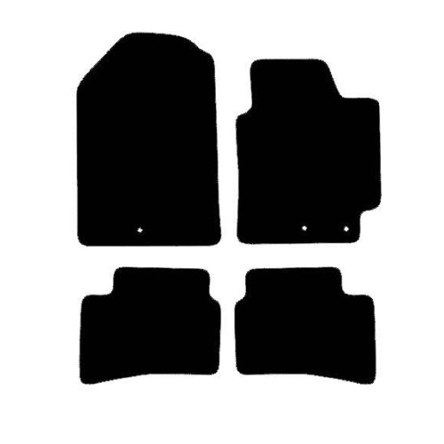 Actual Mat Shape for Kia Rio (2017 - Present)