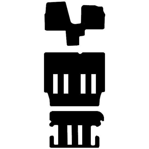 Actual Mat Shape for Kia Sedona (2000 - 2006)