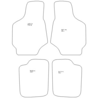 Actual Mat Shape for Kia Shuma (1999 - 2002)